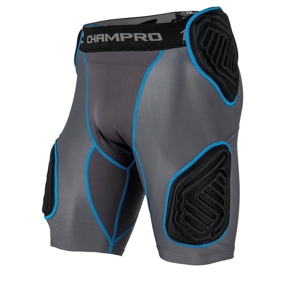 CHAMPRO Bull Rush 5-pad Football Girdle Adult Small - Picture 1 of 6